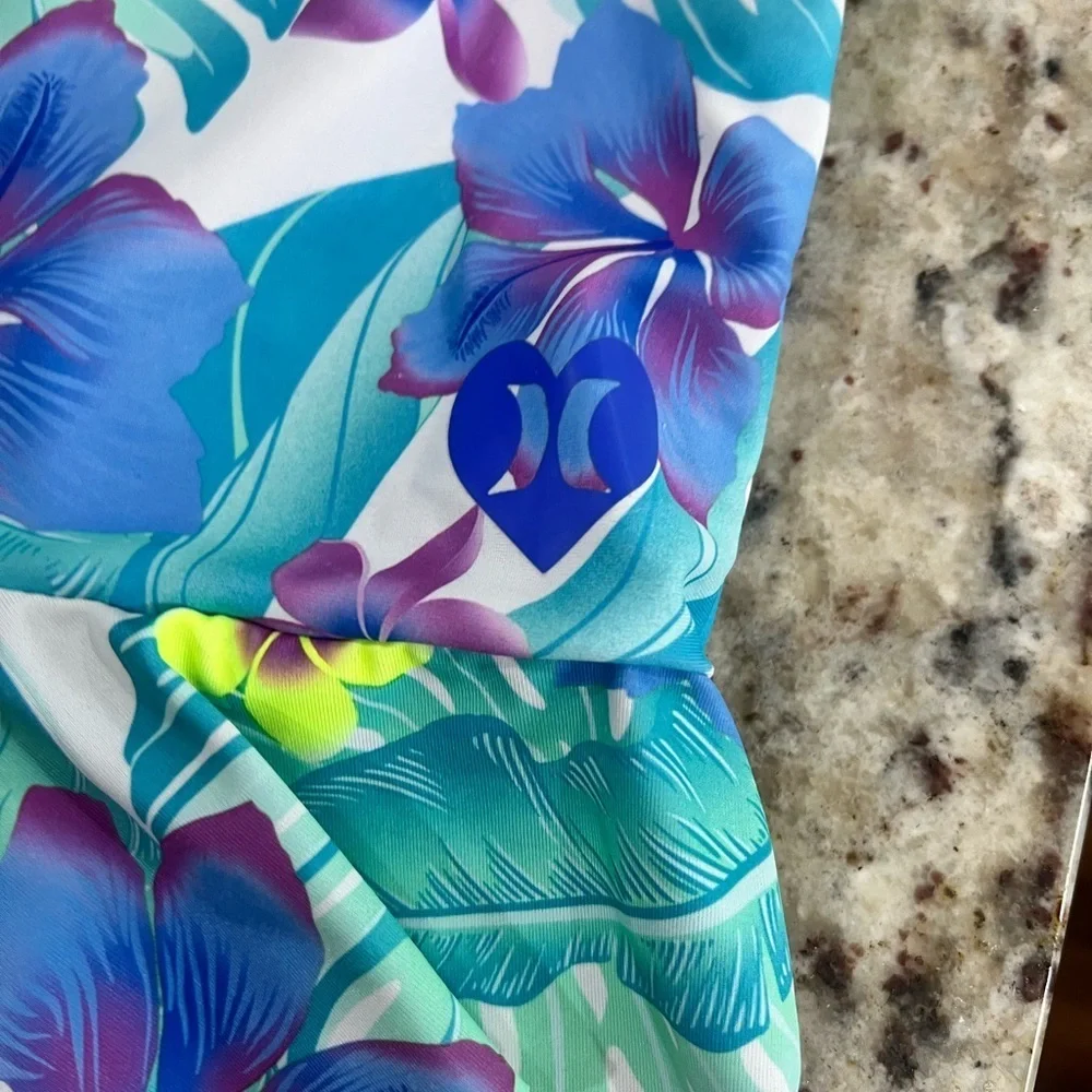 Hurley Tropical Floral Kids (Swim)Top